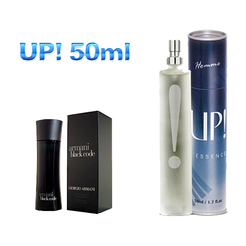 UP!35 Perfume Armani Black Code* (Âmbar/Jasmim Moderno)