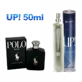 UP!21 Perfume Polo Black (Madeiras Secas/Manga Gelada)